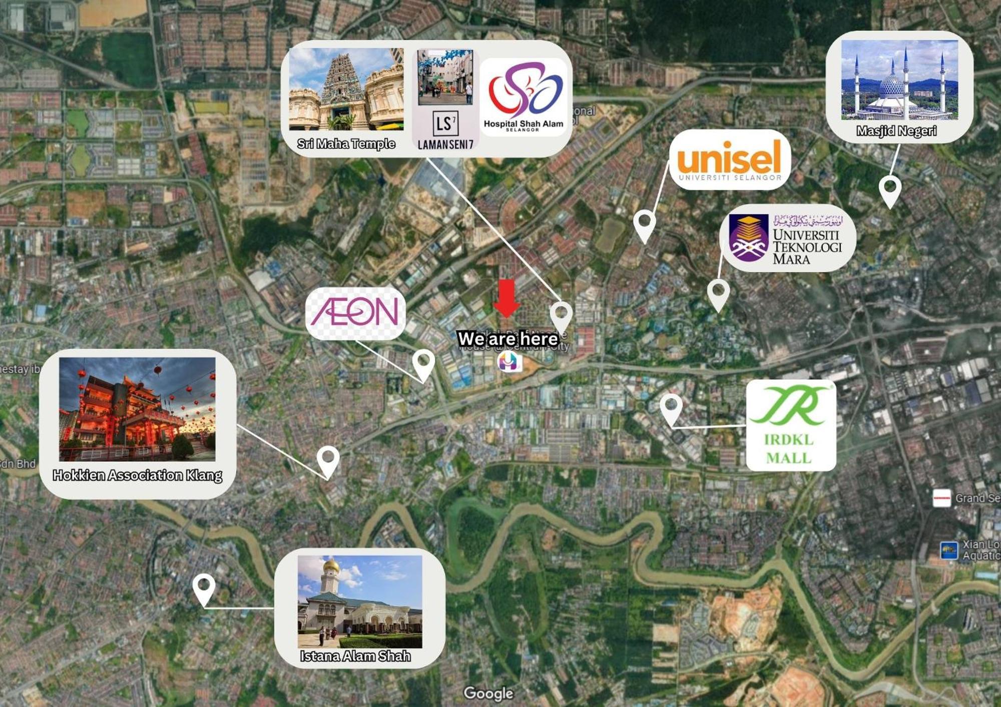 Hostahome Suites At I-City, Central Mall 샤알람 외부 사진