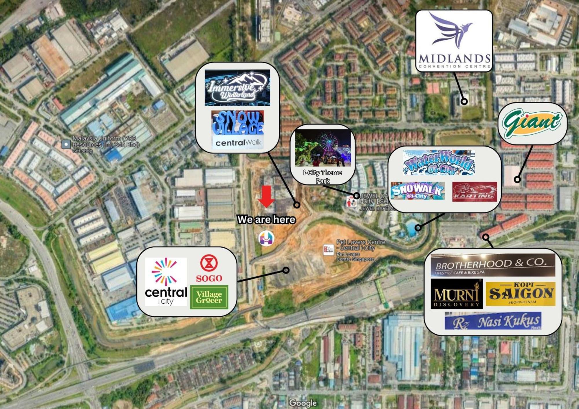 Hostahome Suites At I-City, Central Mall 샤알람 외부 사진
